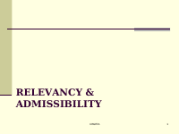 Topic 2 - Relevancy & Admissibility.pdf